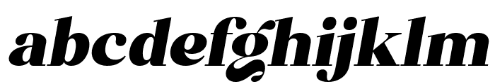 Finestly Natural Italic Font LOWERCASE