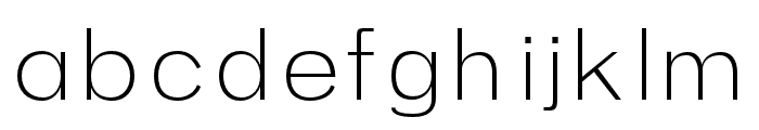 Finic regular Font LOWERCASE