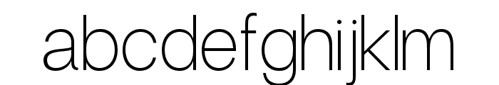 FinisText-Thin Font LOWERCASE