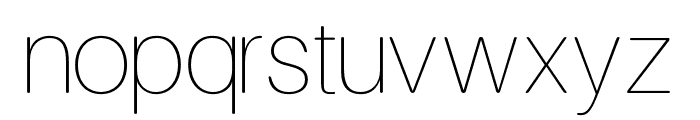 FinisTextSoft-Hairline Font LOWERCASE