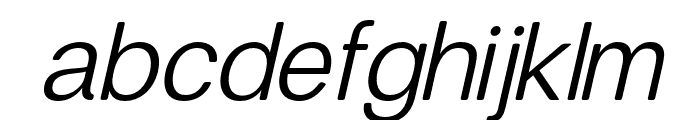 FinisTextSoft-LightOblique Font LOWERCASE