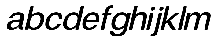FinisTextSoft-MediumOblique Font LOWERCASE