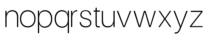 FinisTextSoft-Thin Font LOWERCASE
