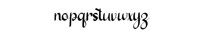 Finlandia Signature Font LOWERCASE