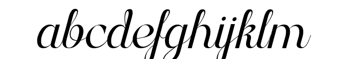 Finlazary Italic Font LOWERCASE