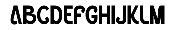 Finley George Regular Font UPPERCASE