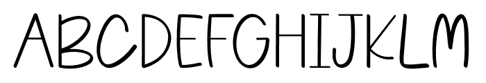 Finley Regular Font UPPERCASE