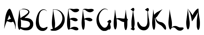 Finnwrite Bold Font UPPERCASE
