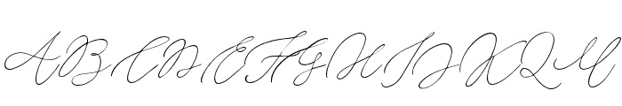 Finuttella-Regular Font UPPERCASE