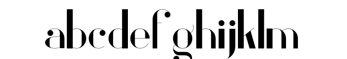Fiore Title Font LOWERCASE