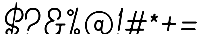 Fioretta-Regular Font OTHER CHARS
