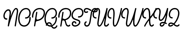 Fioretta-Regular Font UPPERCASE