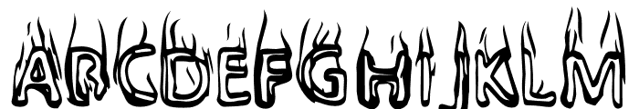 Firaga-Regular Font UPPERCASE
