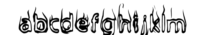 Firaga-Regular Font LOWERCASE