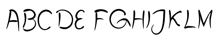 Firahs Font UPPERCASE