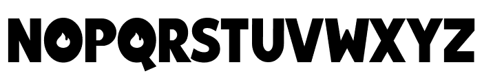 Fire Boy Font UPPERCASE