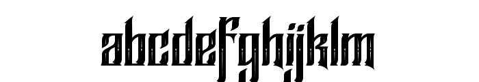 Fire Flight Font LOWERCASE
