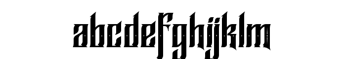 FireFlight Font LOWERCASE