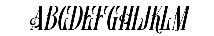 Firebirds-italic Font UPPERCASE