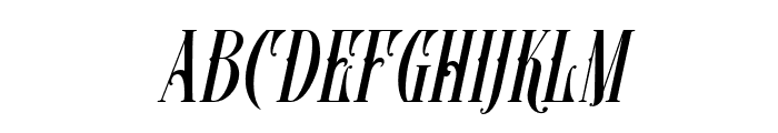 Firebirds-italic Font LOWERCASE