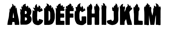 Firefolk Regular Font UPPERCASE