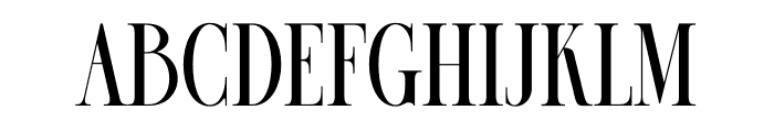 Firglen Font UPPERCASE