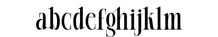 Firglen Font LOWERCASE