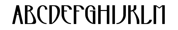 FironRegular Font LOWERCASE