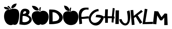 First Day CF Font LOWERCASE