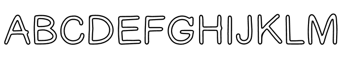 First Grade Is Good Display Font UPPERCASE