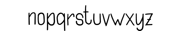 First Saturday Font LOWERCASE