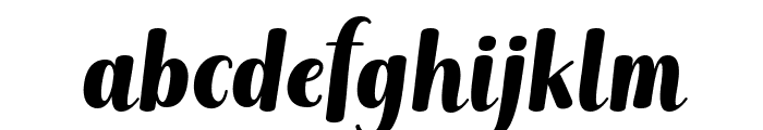 First Sight Italic Font LOWERCASE