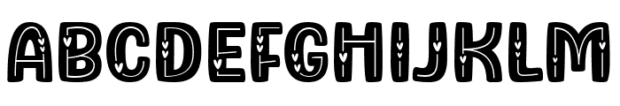 First Sight Love Font UPPERCASE