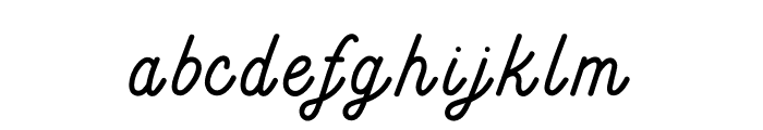 First Snow Script Font LOWERCASE