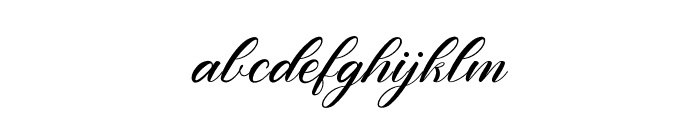 FirsthandCalligraphy Font LOWERCASE