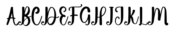 Firstime Font UPPERCASE