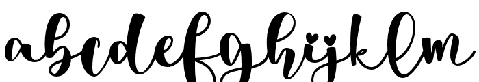 FirstloveFD Font LOWERCASE