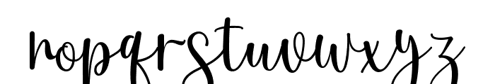 Firsttime Font LOWERCASE