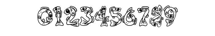 Fish By Squeeb Creative Regular Font OTHER CHARS