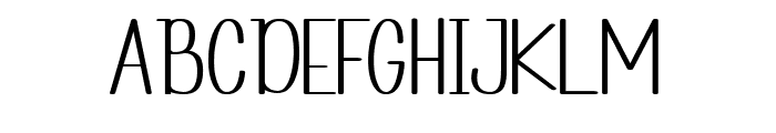 Fisher Serif Font UPPERCASE