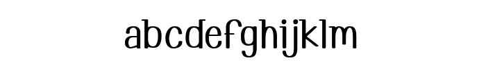 Fisher Serif Font LOWERCASE
