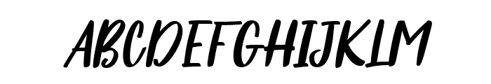 Fishercat Font UPPERCASE