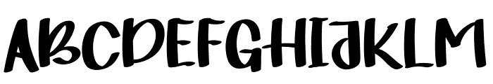 Fishlove Font UPPERCASE