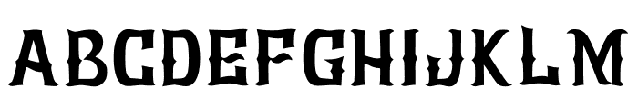 Fishvin Regular Font UPPERCASE