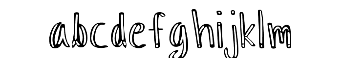 Fislaz Regular Font LOWERCASE