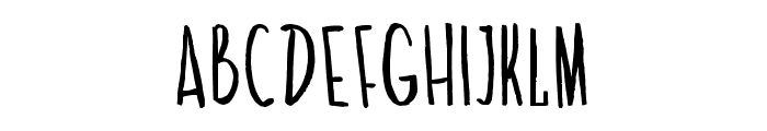 Fissure Regular Font UPPERCASE