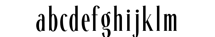 Fitanova Regular Font LOWERCASE