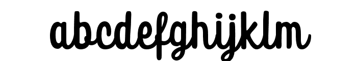 Fitfully-Regular Font LOWERCASE