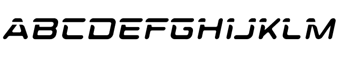 Fitness Font LOWERCASE