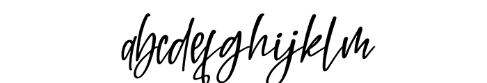 Fitriany Italic Font LOWERCASE
